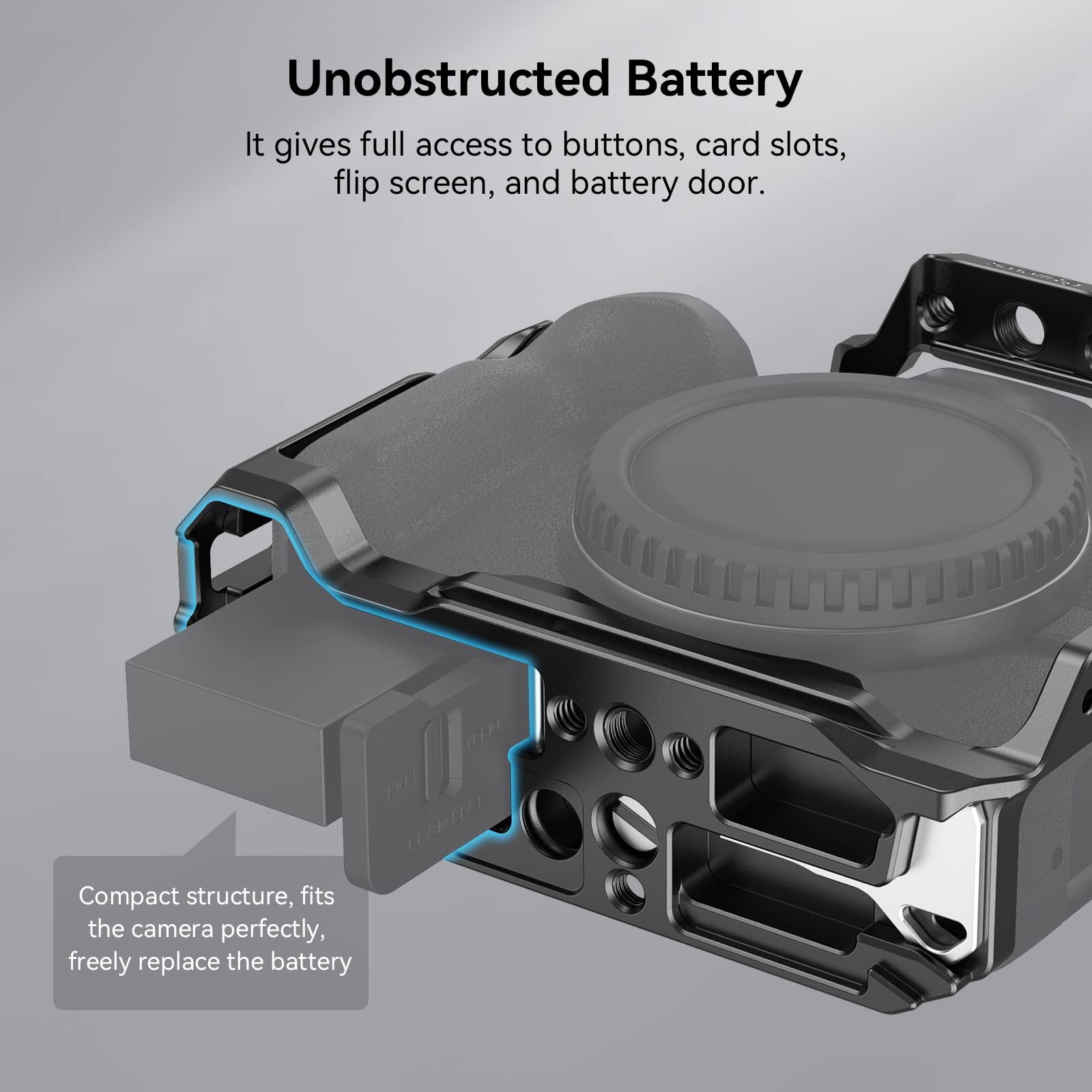 Canon Camera Eos R50 - Клетка SmallRig 4214 для универсальной клетки