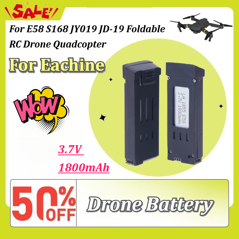 Новая литиевая аккумуляторная  – обзор и цена Eachine Drone E58