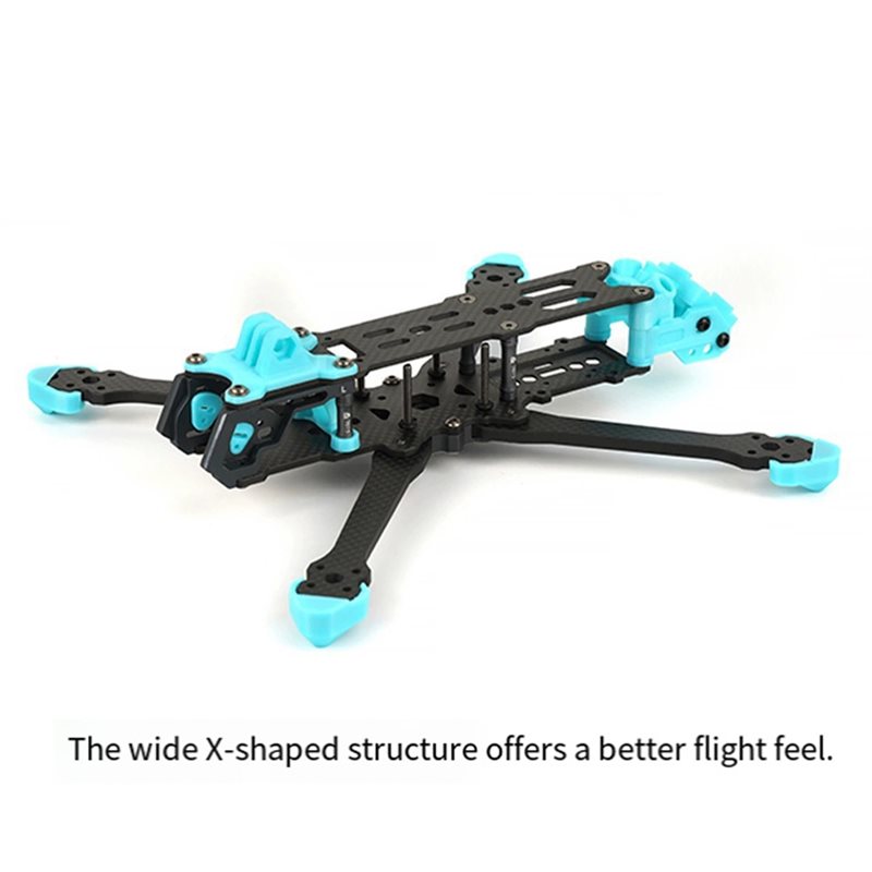 Комплект карбоновой X-образной – обзор и цена Drone Kit Fpv