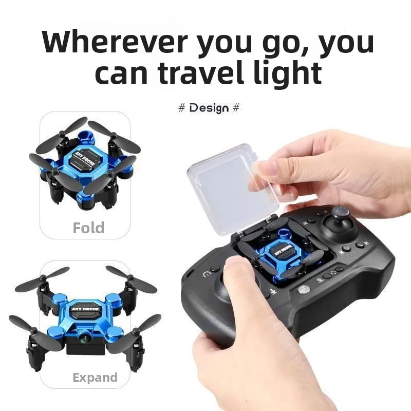 Мини-складной дрон-вертолет с  – обзор и цена Drone Kit Tricopter