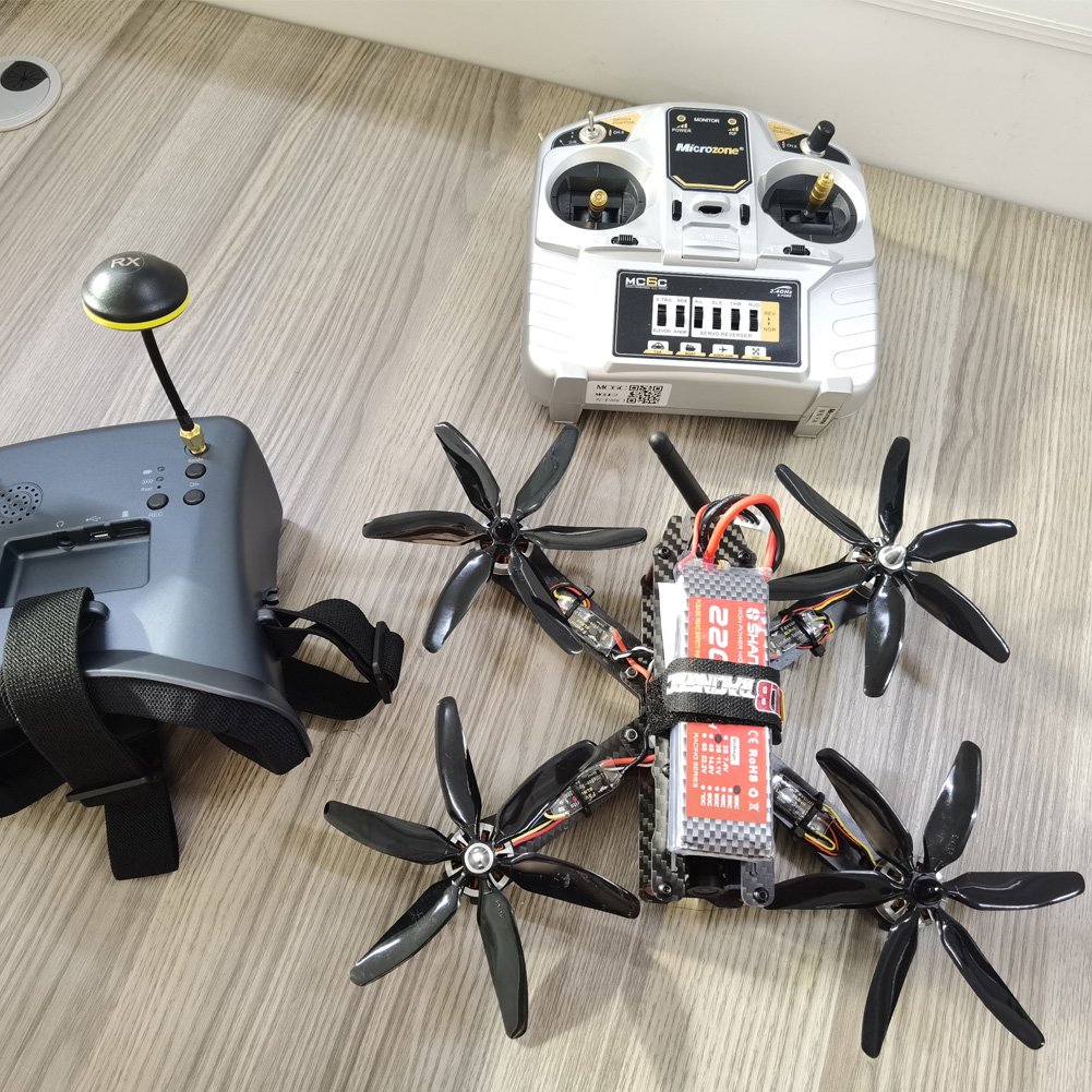 10 шт. 504060 5x4x6 6-лопастны – обзор и цена Drone Kit Build Yourself